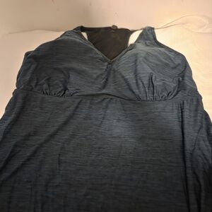 Torrid Teal Swim Top